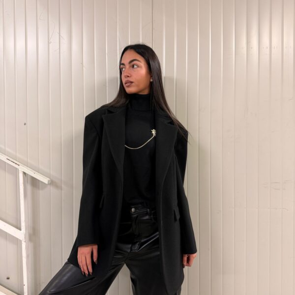 Cappotto over stile blazer