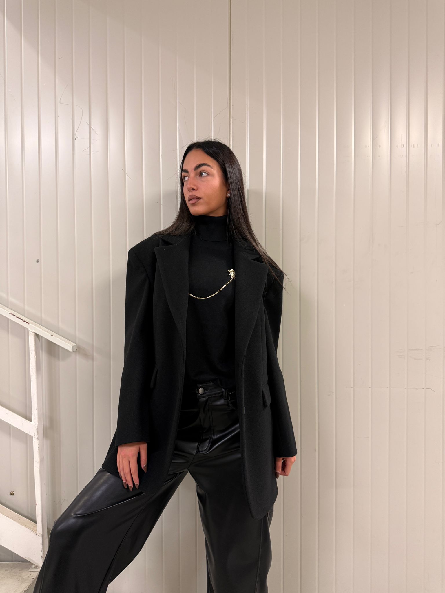 Cappotto over stile blazer